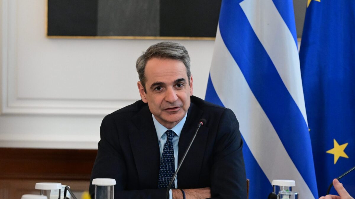 Ο πρωθυπουργός Κυριάκος Μητσοτάκης