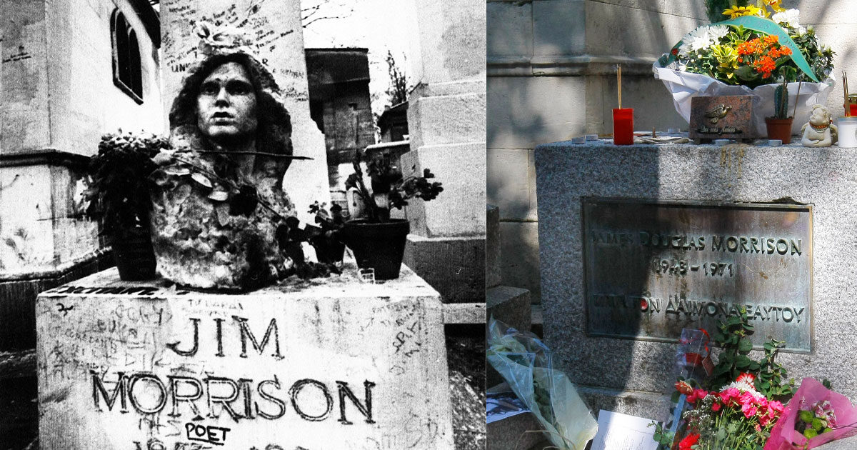 Βρήκαν κατά τύχη προτομή του Τζιμ Μόρισον που είχε κλαπεί από το Pere-Lachaise στο Παρίσι