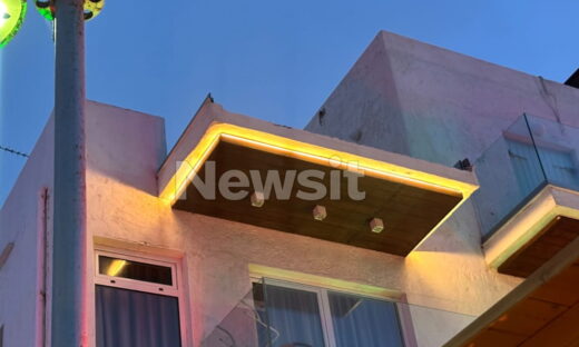 Το γυάλινο μπαλκόνι που κατέρρευσε στο Ηράκλειο