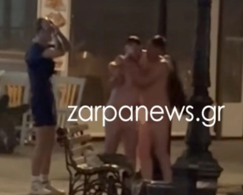 Χανιά: Σάλος με γυμνούς ναύτες στο Ενετικό Λιμάνι που κατέβηκαν από βρετανικό αεροπλανοφόρο