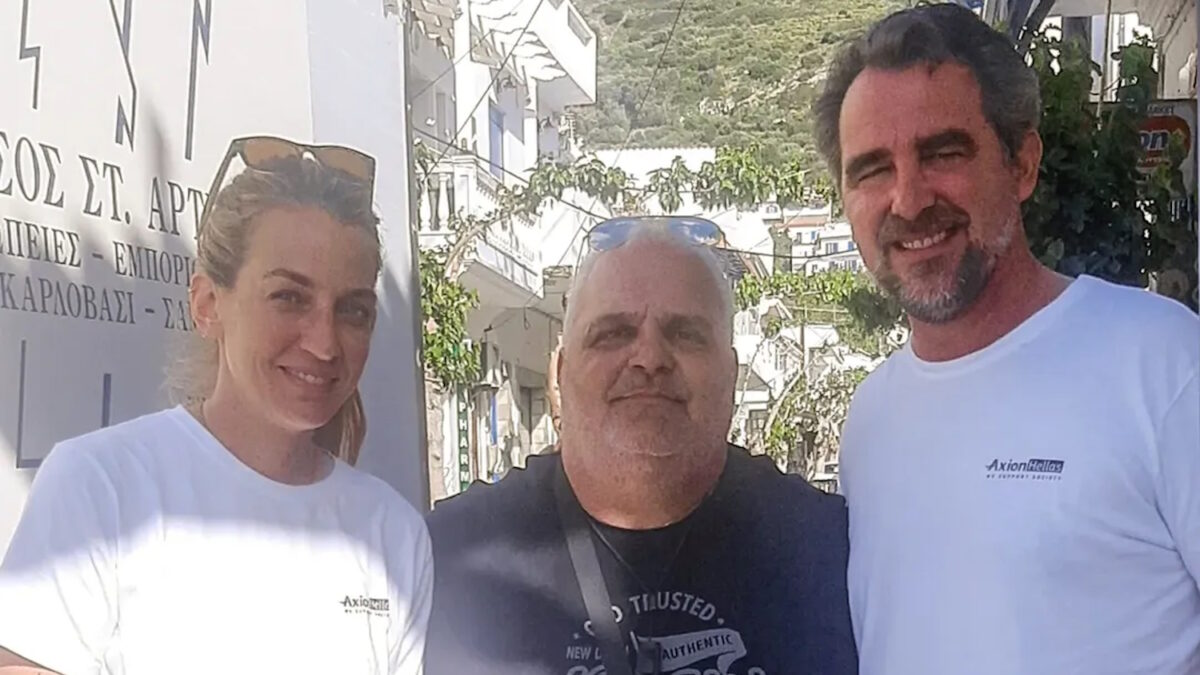 Χρυσή Βαρδινογιάννη, Ανδρέας Μέγκος και Νικόλαος Ντε Γκρες