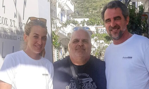 Χρυσή Βαρδινογιάννη, Ανδρέας Μέγκος και Νικόλαος Ντε Γκρες