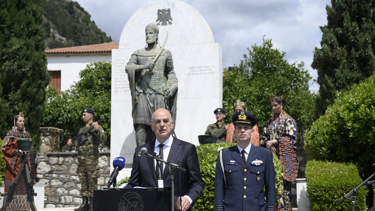 Ο Υπουργός Εθνικής Άμυνας, Νίκος Δένδιας