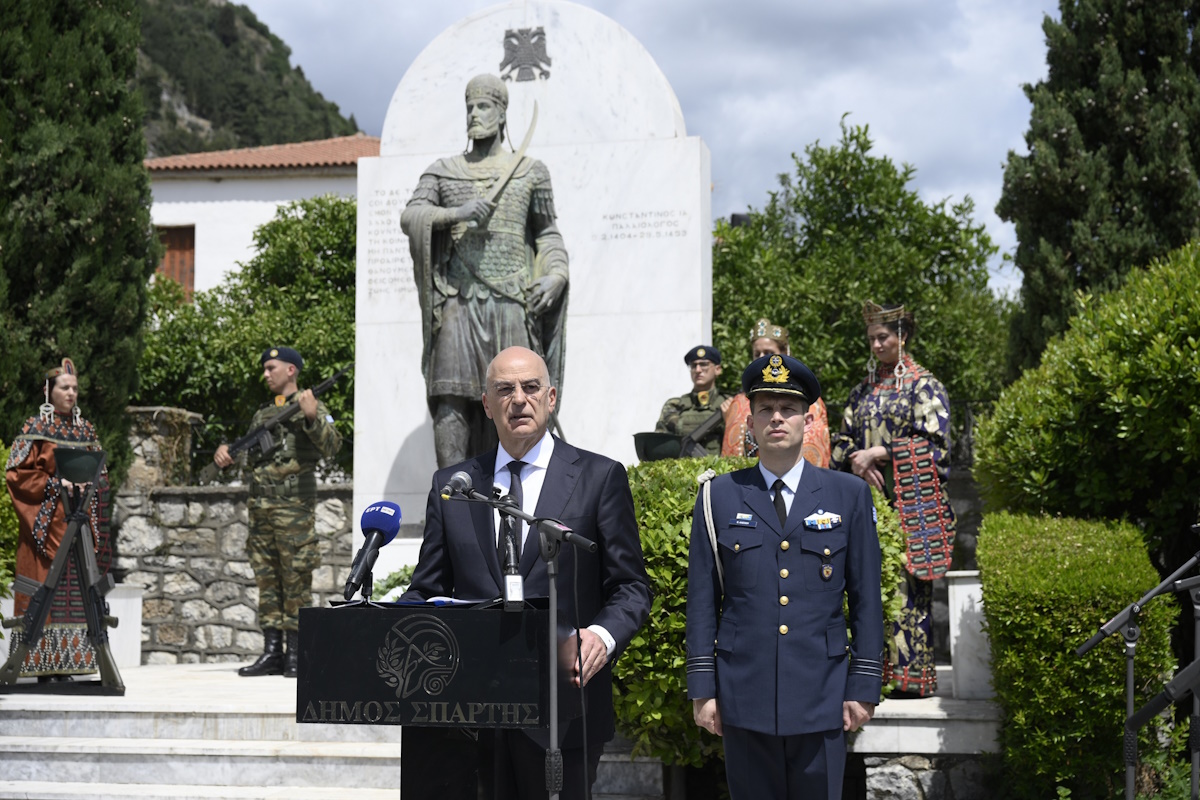 Ο Υπουργός Εθνικής Άμυνας, Νίκος Δένδιας