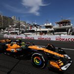 Ο Λάντο Νόρις με τη McLaren