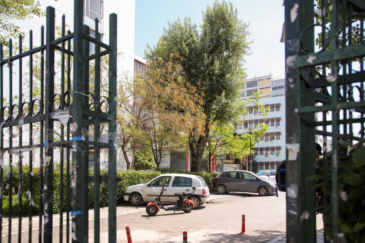 Αστυνομική επιχείρηση σε υπό κατάληψη χώρο του ΑΠΘ