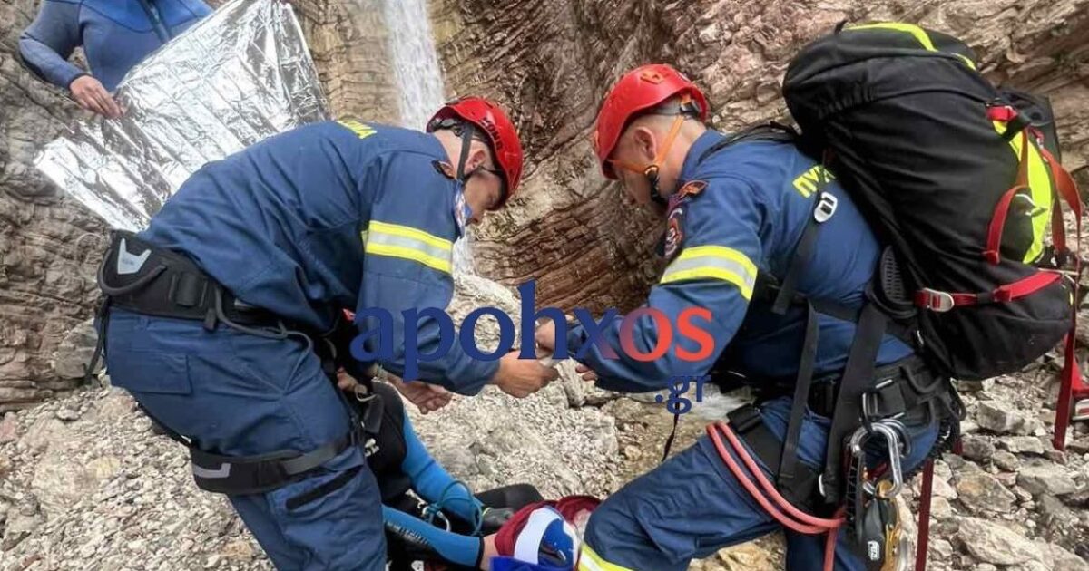 Πάτρα: Επιχείρηση της ΕΜΑΚ για διάσωση τουρίστα στο Πουρναρόκαστρο
