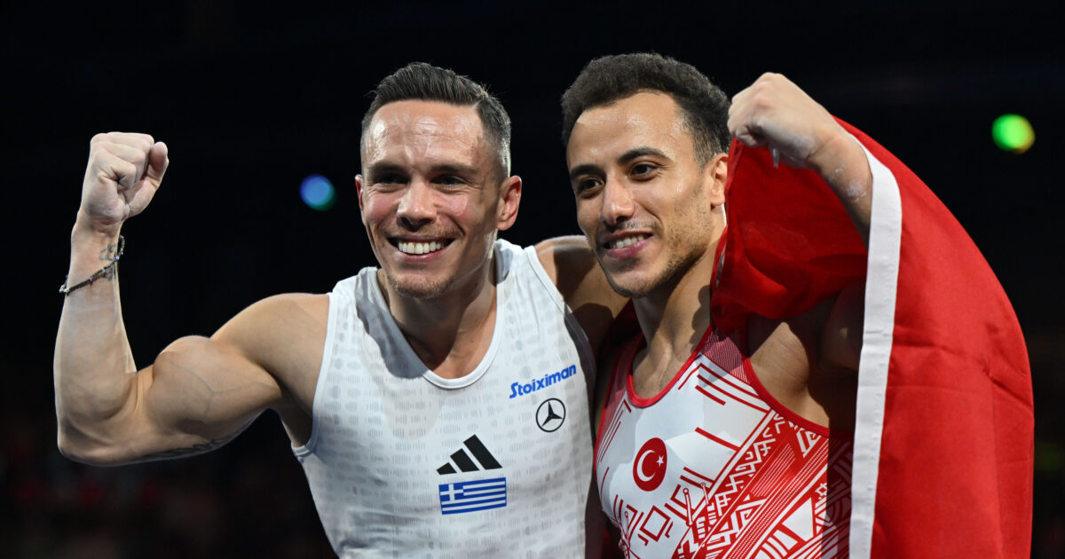 Lefteris Petrounias from gold: European champion in the rings for eighth time – shared the gold medal with Adem Asil