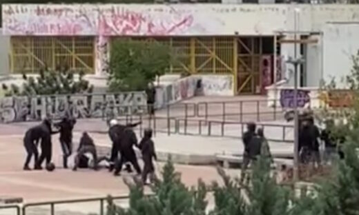 Στιγμιότυπο από την επίθεση στην Πολυτεχνειούπολη