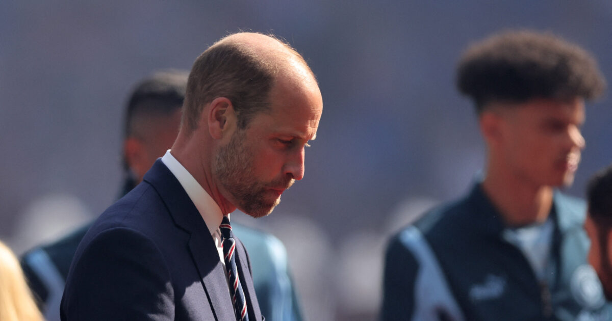 England Cup final: Prince William entered the Wembley field before Crystal Palace – Manchester City