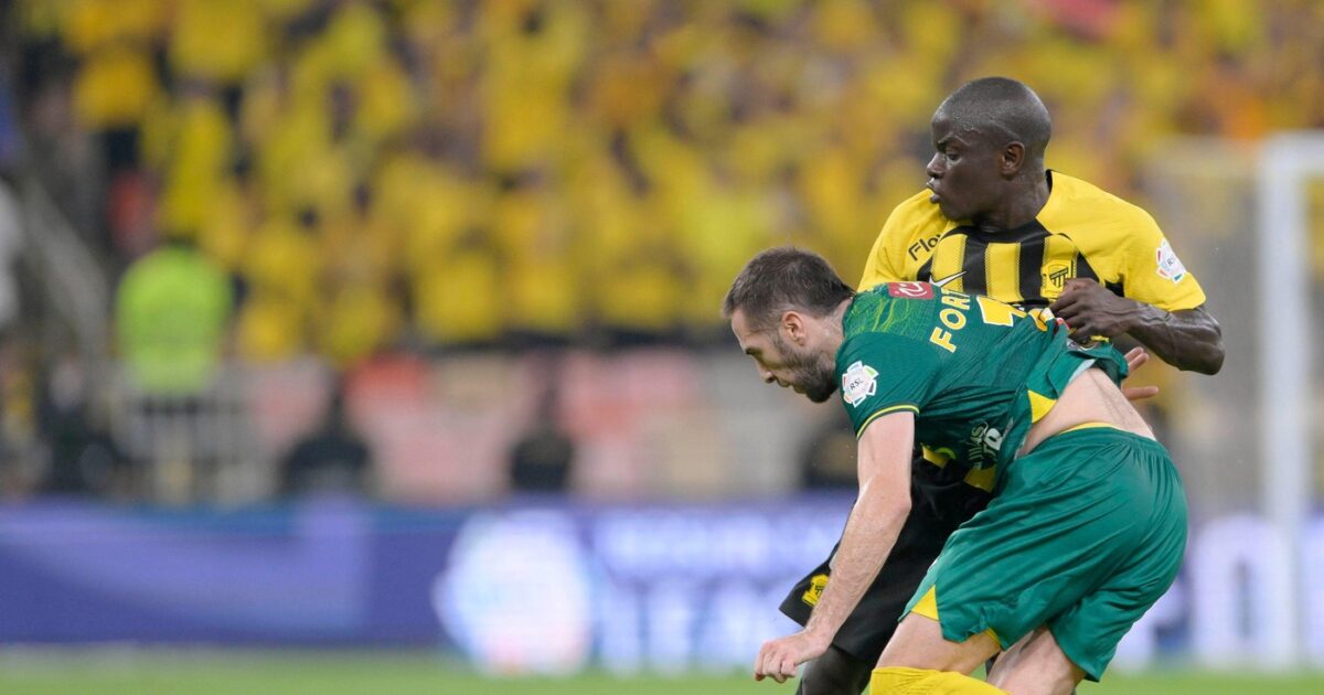 Costas Fortounis scored two goals for Al Kalitz in Saudi Arabia
