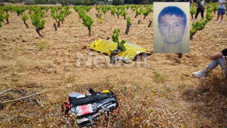 Το σημείο όπου βρέθηκε νεκρός ο 41χρονος άνδρας. αλβανικής καταγωγής
