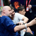 Ο Δημήτρης Γιαννακόπουλος με τον Ντίνο Ράτζα