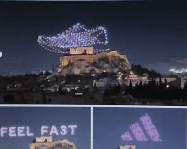 Το show της Adidas με τα drone
