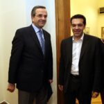 Αλέξης Τσίπρας και Αντώνης Σαμαράς