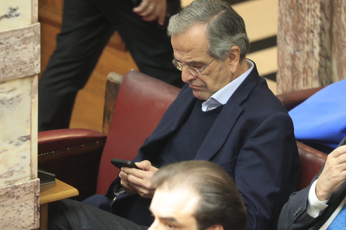 Ο Αντώνης Σαμαράς 
ΓΙΩΡΓΟΣ ΚΟΝΤΑΡΙΝΗΣ