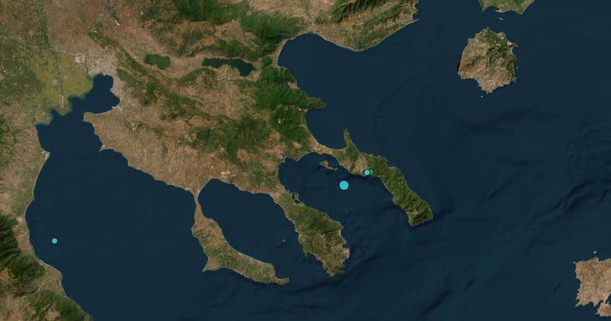 Σεισμός στο Άγιο Όρος: 3,8 Ρίχτερ κοντά στην Ουρανούπολη