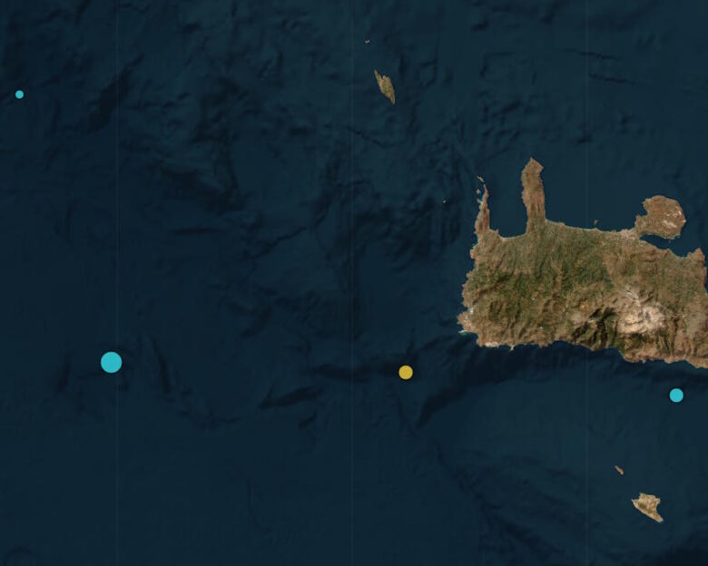 Σεισμός 4,1 Ρίχτερ ανοιχτά της Κρήτης