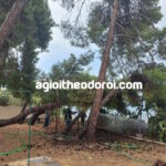 Κεραυνός χτύπησε το σπίτι του Κώστα Σημίτη στους Αγίους Θεοδώρους