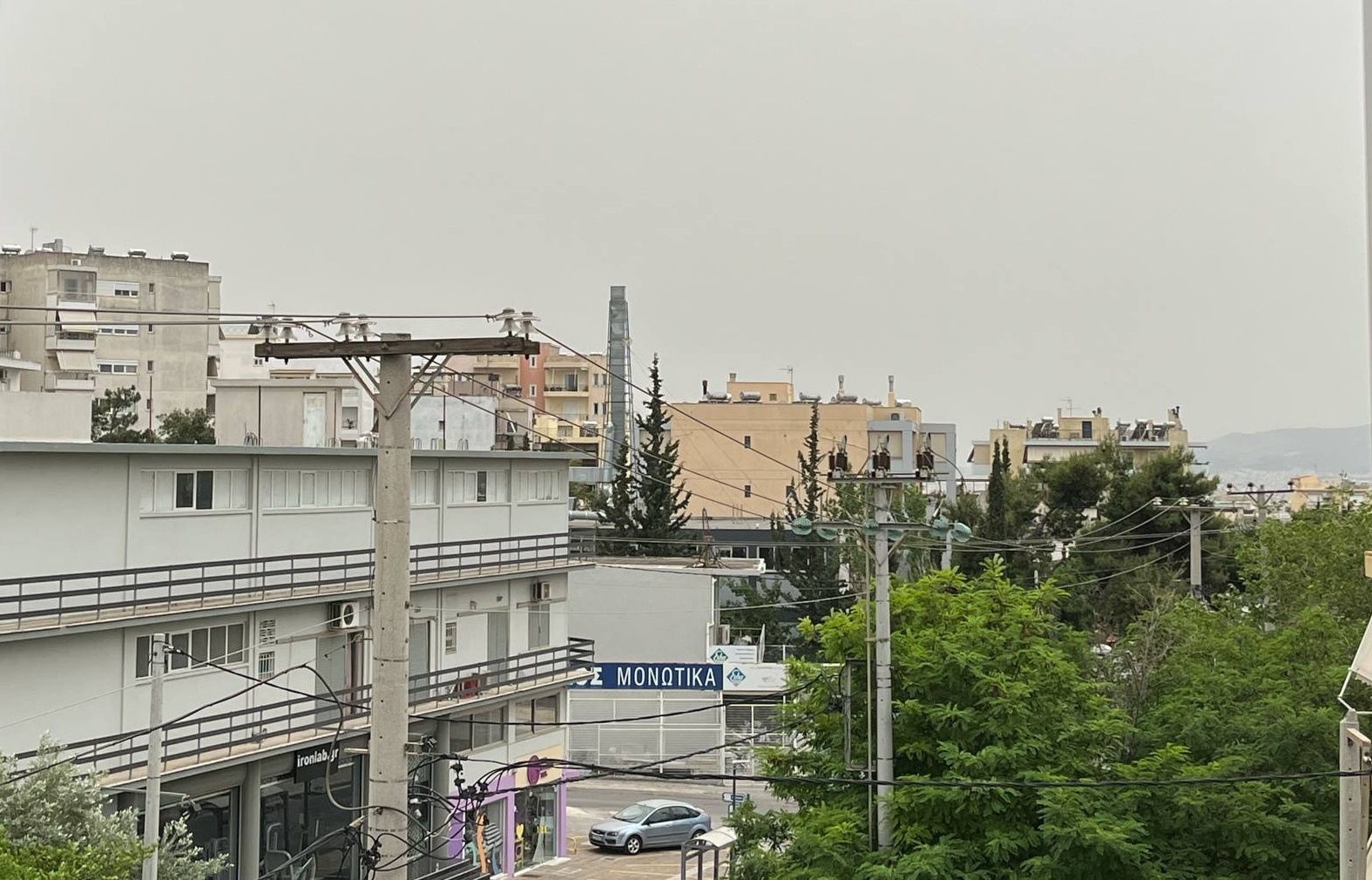 Αφρικανική σκόνη στην Αθήνα