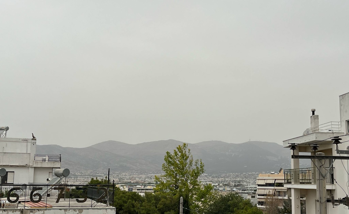 Αφρικανική σκόνη στην Αθήνα