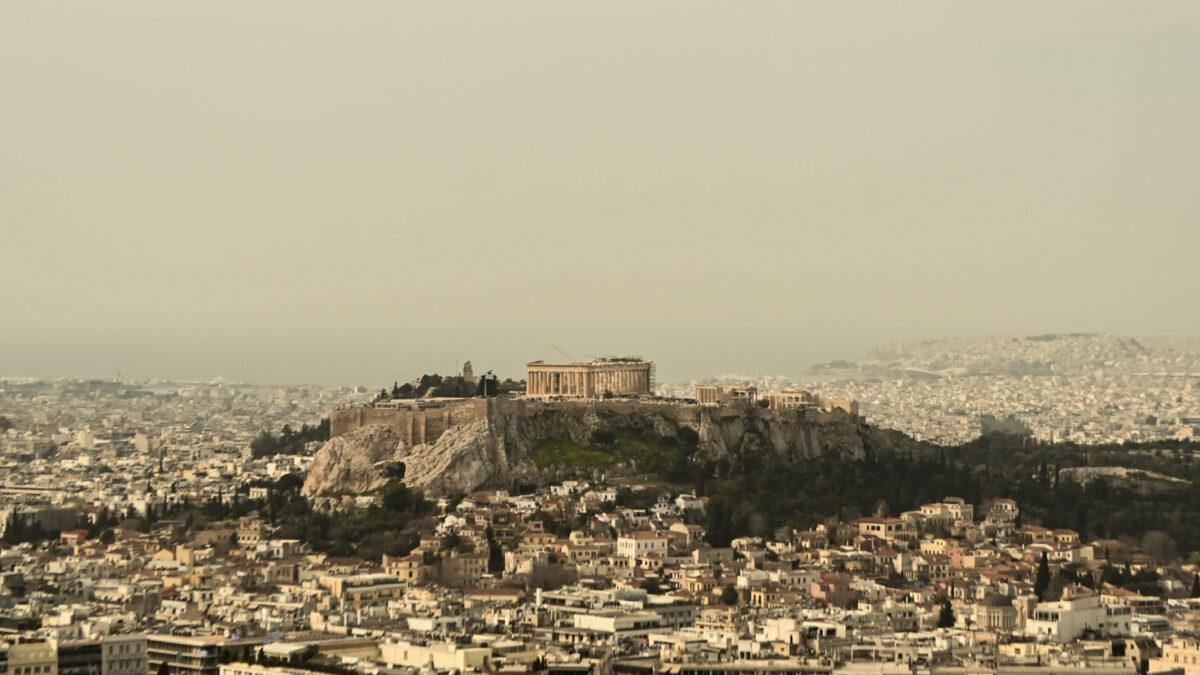 Αφρικανική σκόνη στην Αθήνα