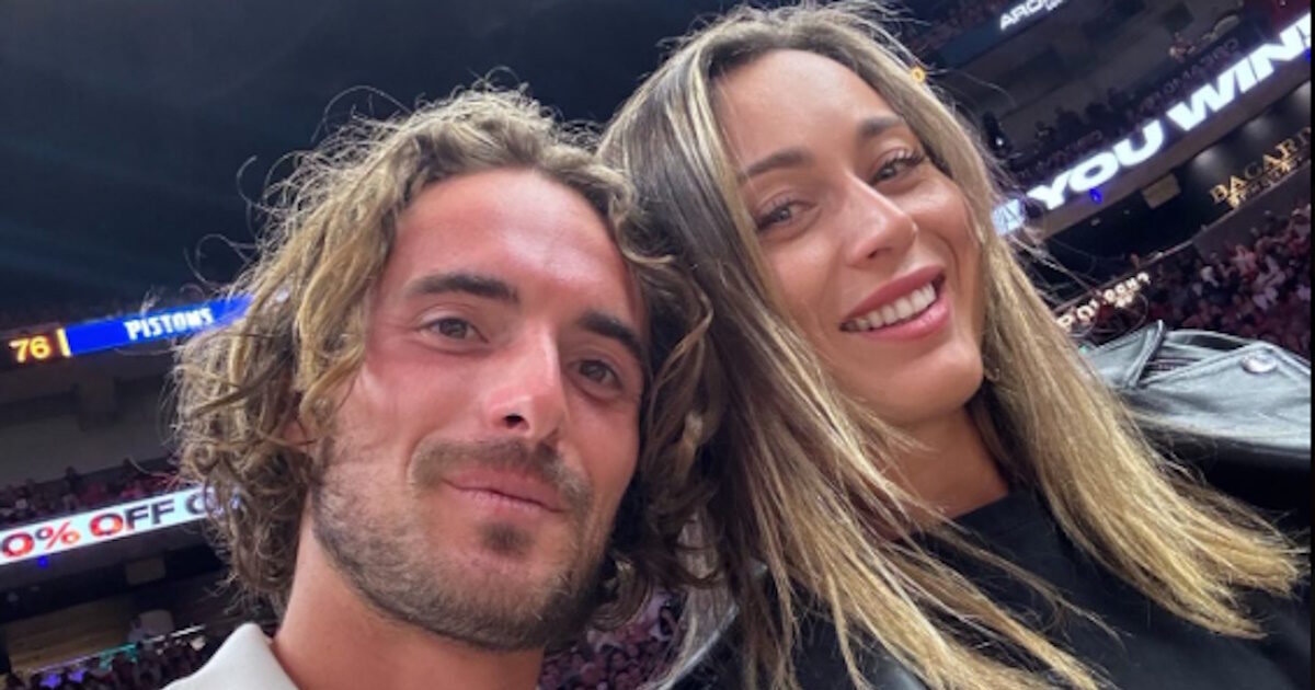 Stefanos Tsitsipas and Paula Bandas in Greece: “We had a great time with the black out in Spain, I liked it”