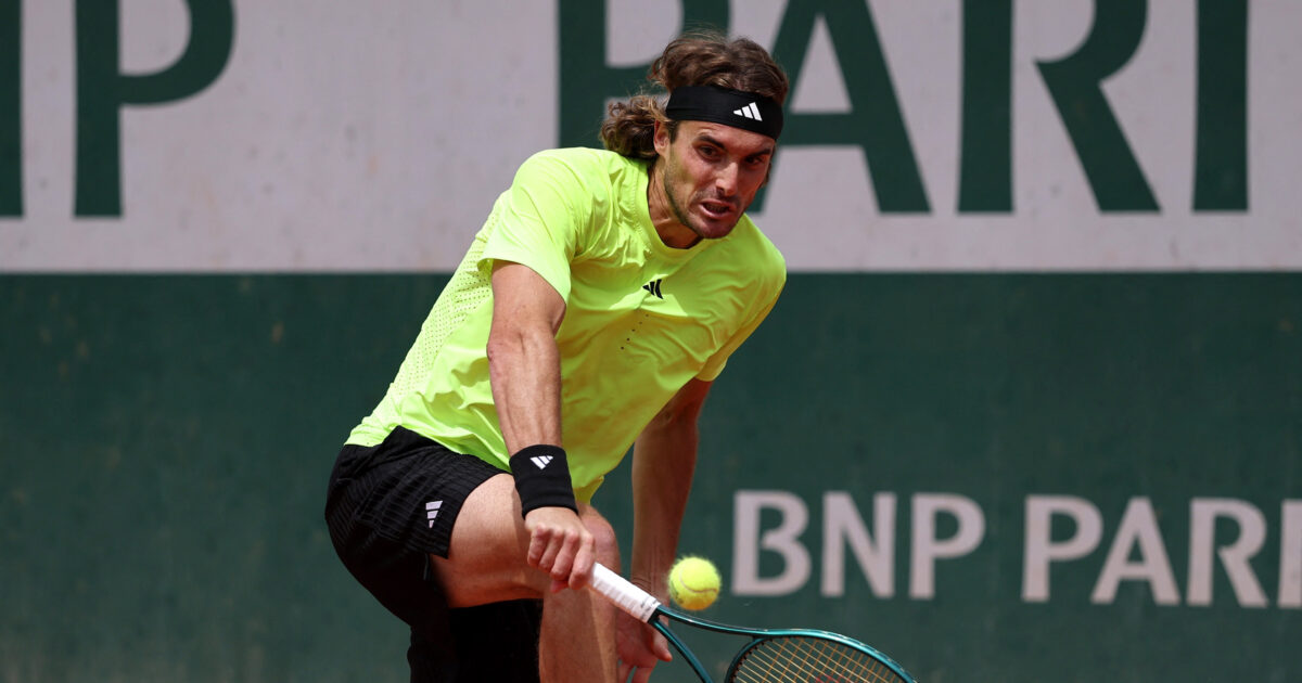 Stefanos Tsitsipas – Matteo Jigande in the second round of Roland Garros