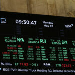 Οθόνη με τους δείκτες στη Νέα Υόρκη
