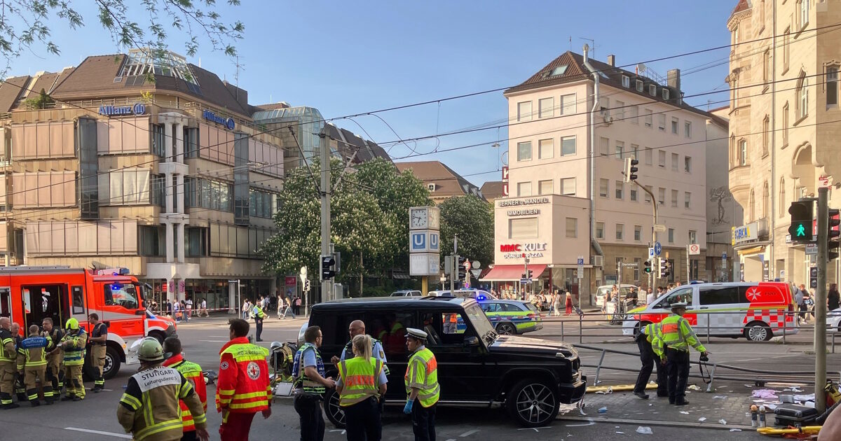 Germany: car fell on a crowd in Stuttgart – many injured, the driver arrested