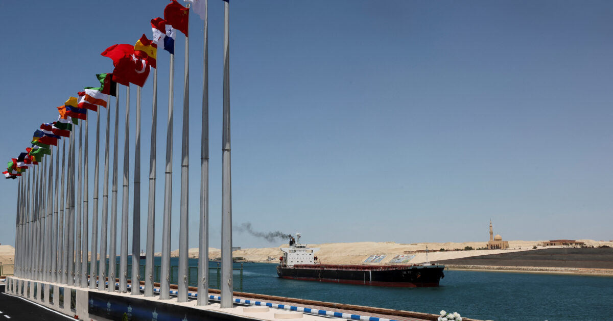 Diminished fees for ships passing through Canal Suez in the midst of Trump – Houthi Agreement