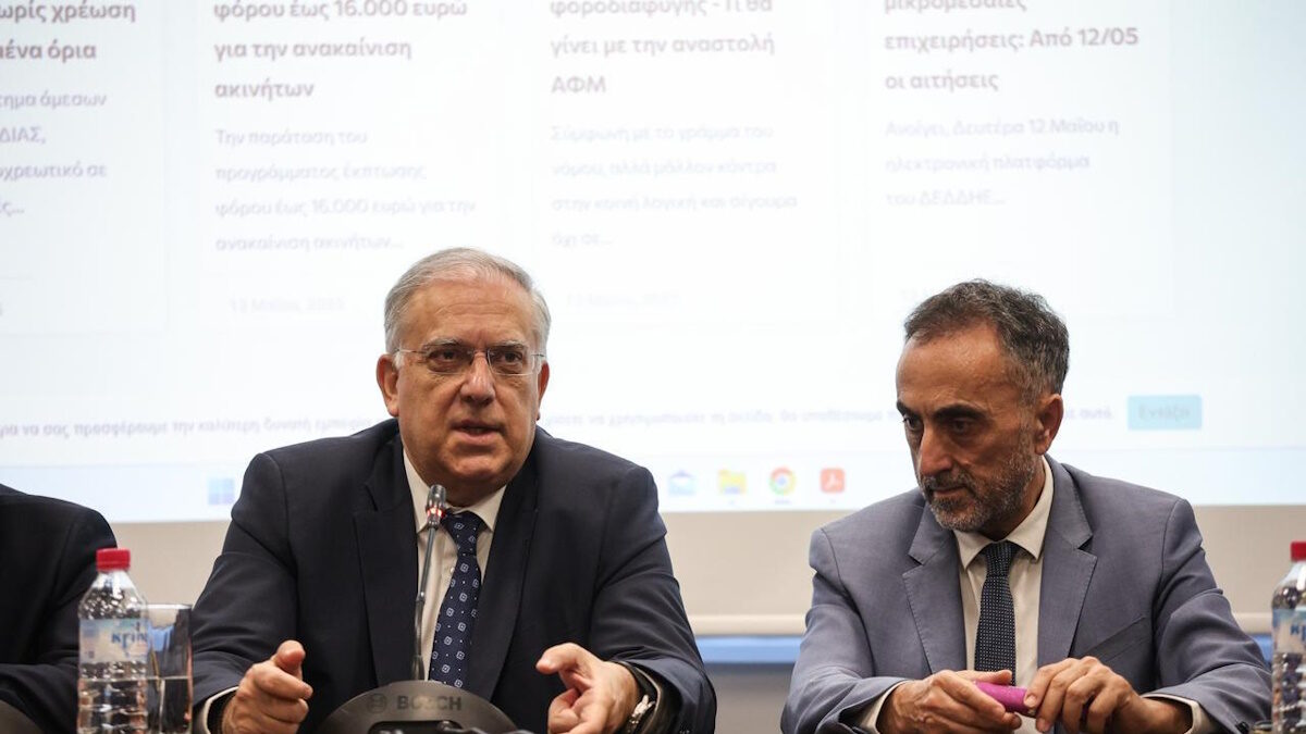 Ο υπουργός Ανάπτυξης, Τάκης Θεοδωρικάκος, στην Πάτρα