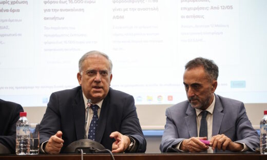 Ο υπουργός Ανάπτυξης, Τάκης Θεοδωρικάκος, στην Πάτρα