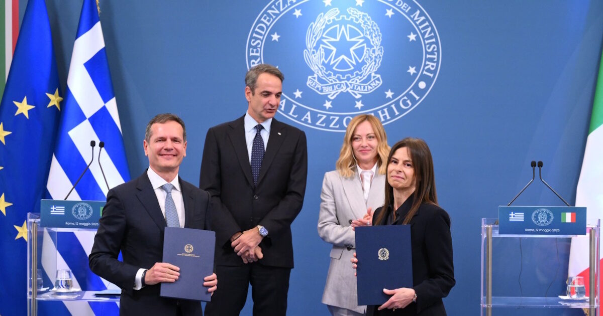 ADMIE – TERNA: They signed a Memorandum of Understanding for the new electric interconnection between Greece and Italy