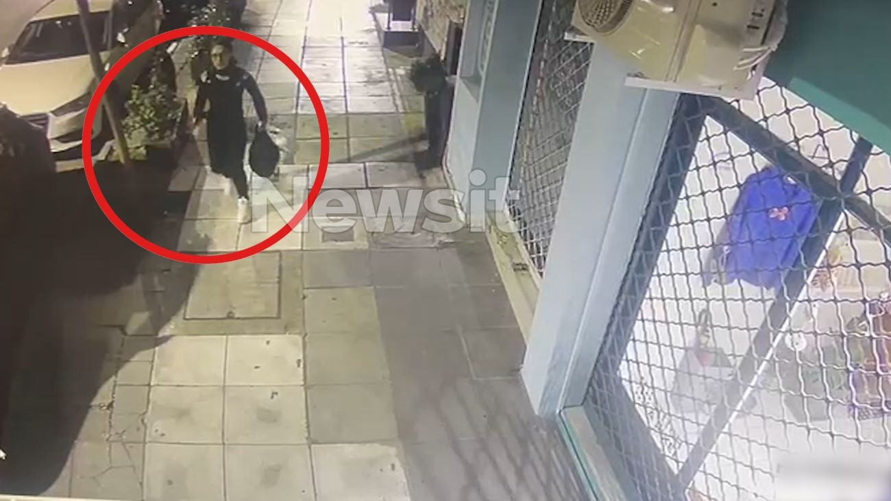 Η 38χρονη Γεωργιανή λίγα λεπτά πριν την έκρηξη της βόμβας στην τράπεζα στη Θεσσαλονίκη