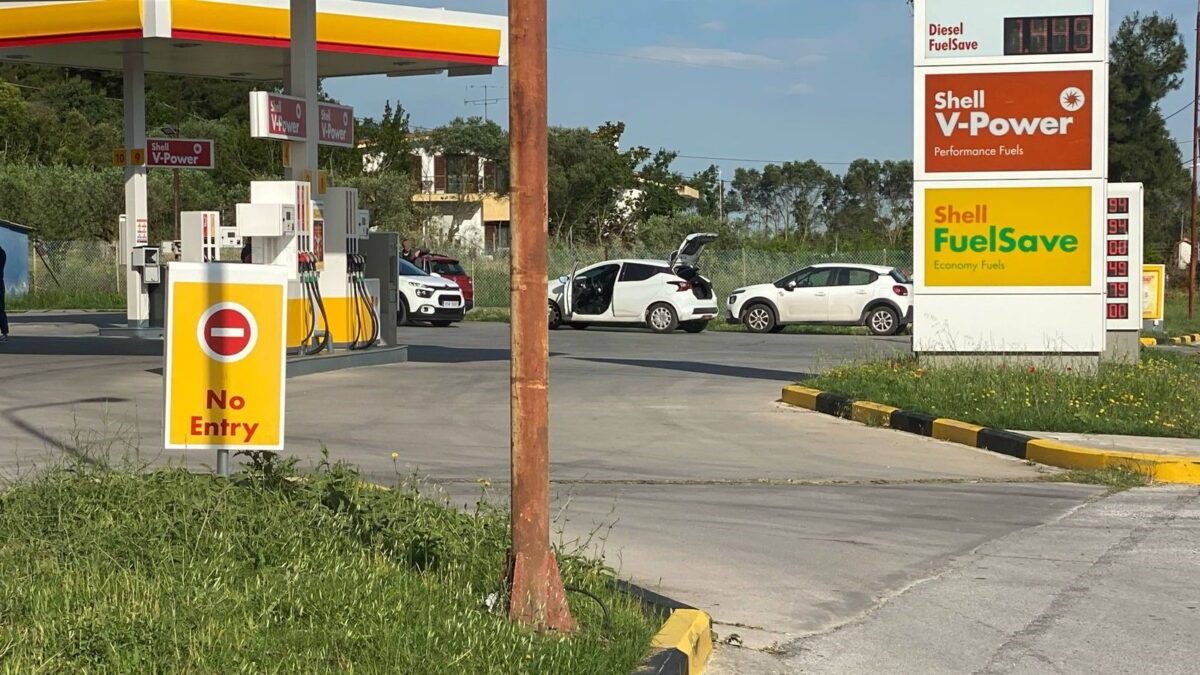 Το σημείο όπου έπεσαν οι πυροβολισμοί