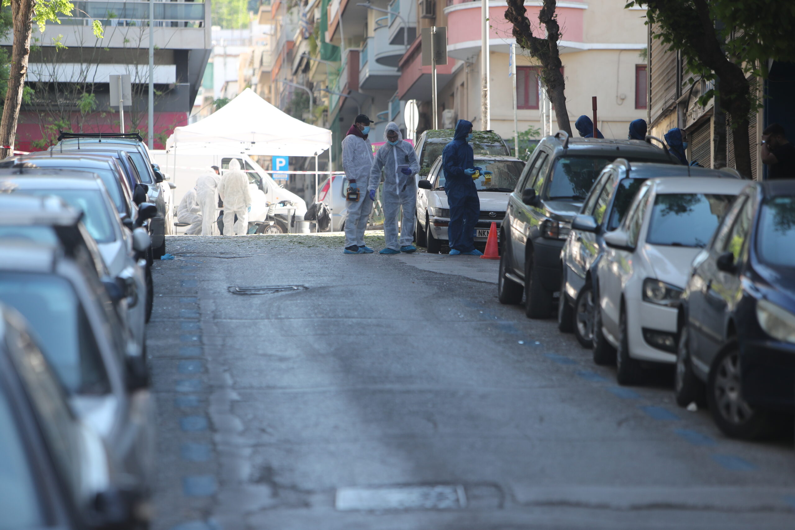 Έκρηξη έξω τράπεζας στη Θεσσαλονίκη