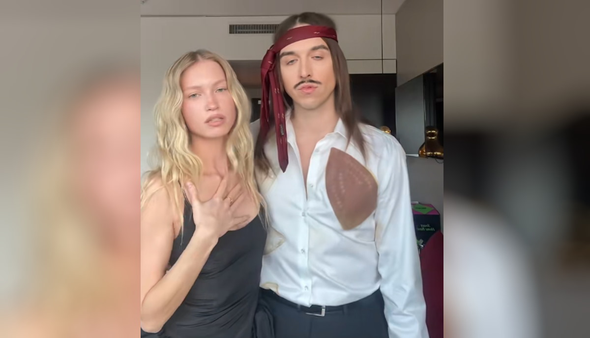 Ο εκπρόσωπος της Εσθονίας στην Eurovision, Tommy Cash και η σύντροφός του Polina Gribanova