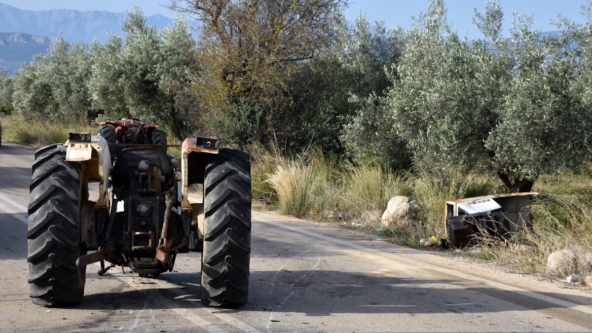 Ένα τρακτέρ