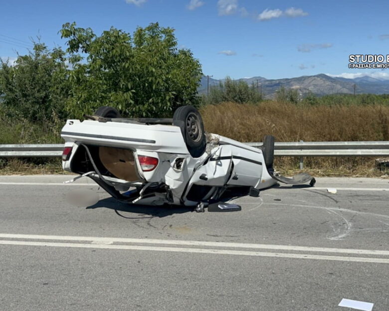 Αργολίδα: Σφοδρό τροχαίο με σύγκρουση δύο αυτοκινήτων – Σοβαρά τραυματίες