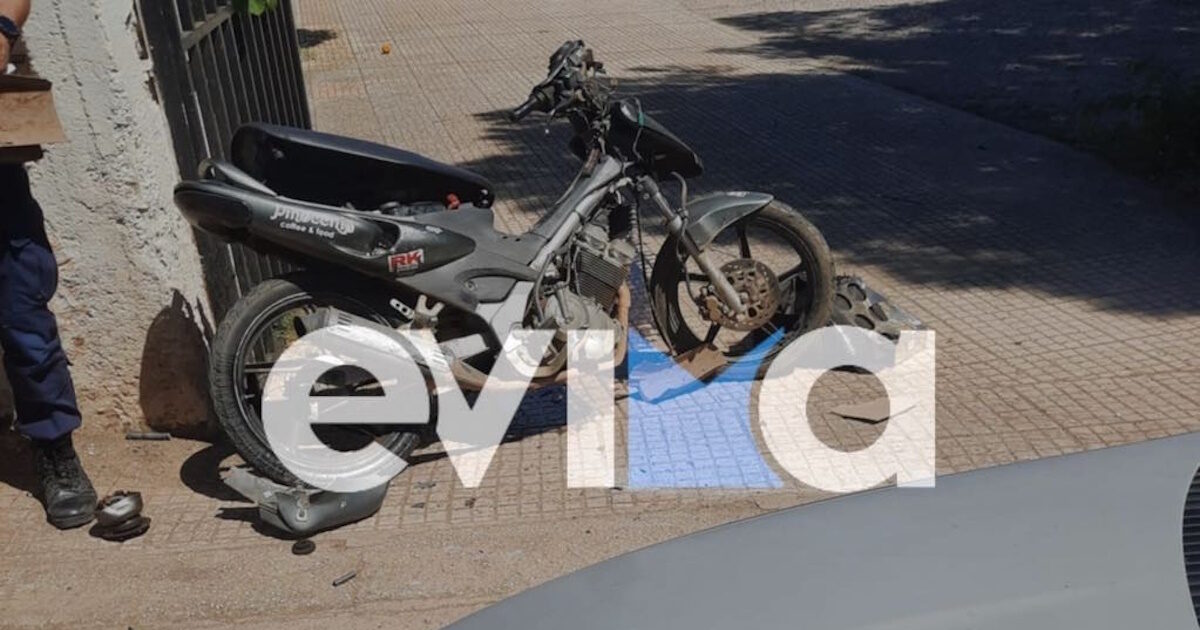 Τροχαίο στην Εύβοια: Αυτοκίνητο συγκρούστηκε με μηχανή – Ένας τραυματίας
