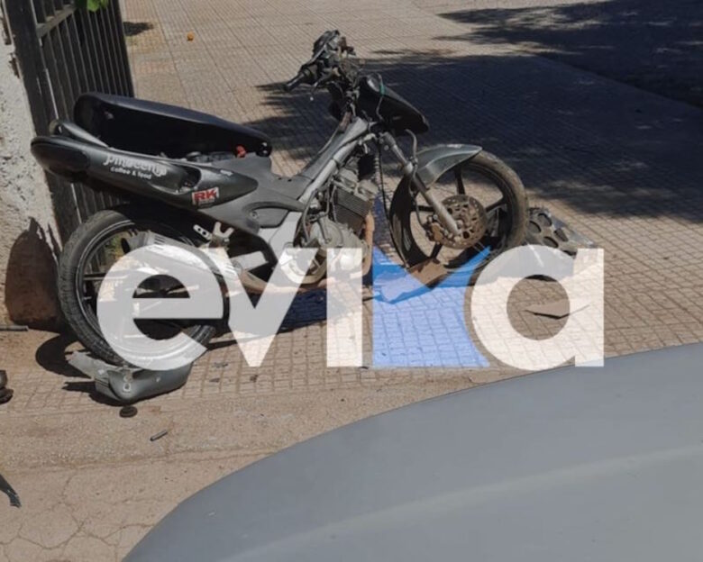 Τροχαίο στην Εύβοια: Αυτοκίνητο συγκρούστηκε με μηχανή – Ένας τραυματίας