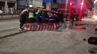Σοβαρό τροχαίο στην Πάτρα
