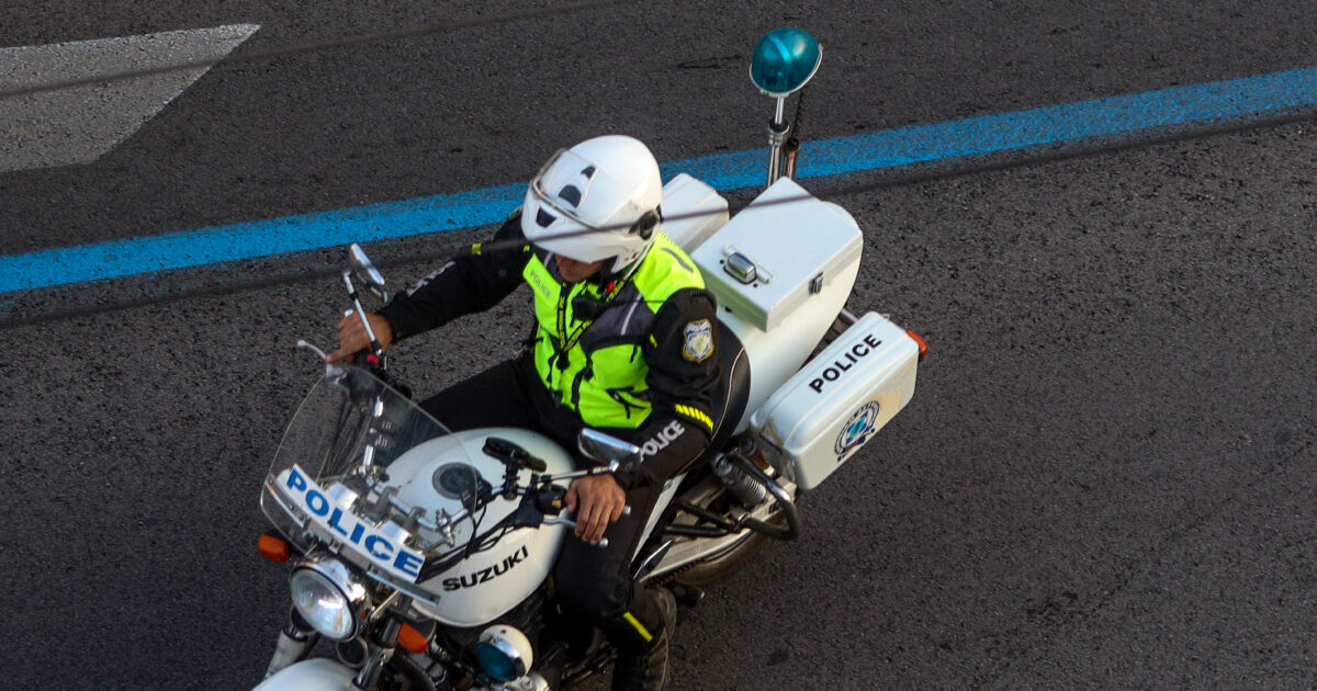 Arrested a 191km driver in Regional Ymittos