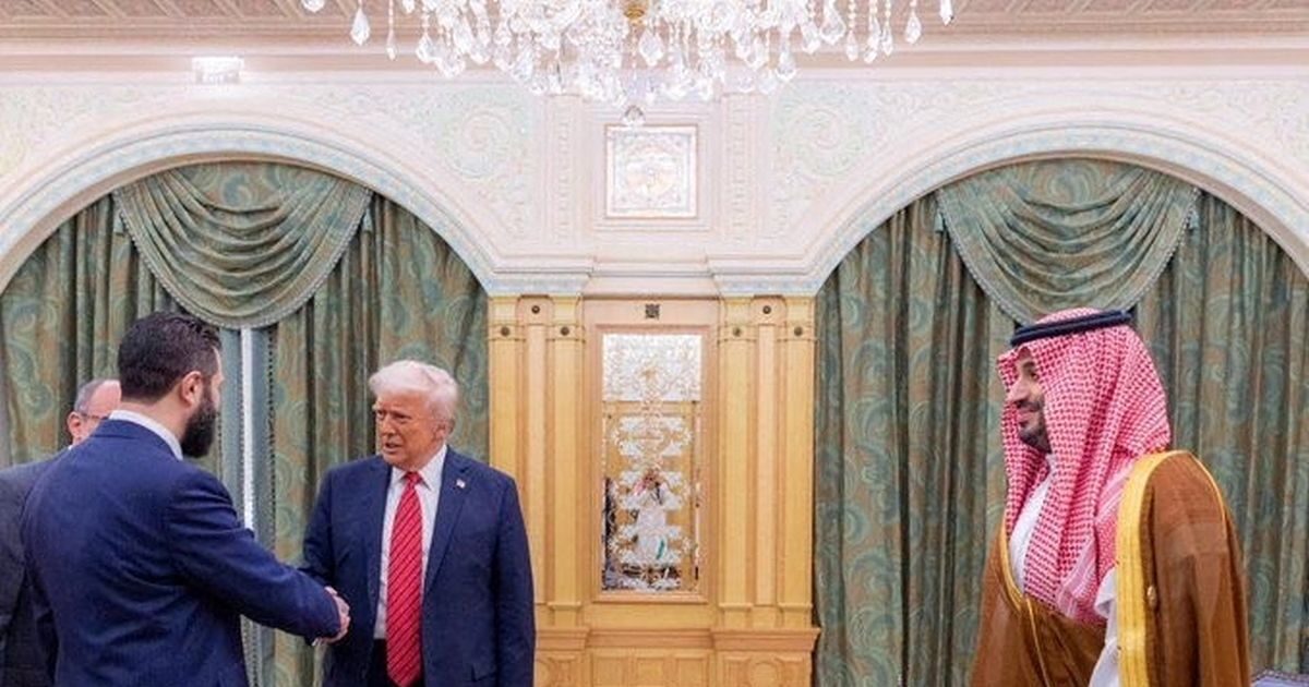 The background of the Trump and Al Saraa meeting in Saudi Arabia and the next day for Syria