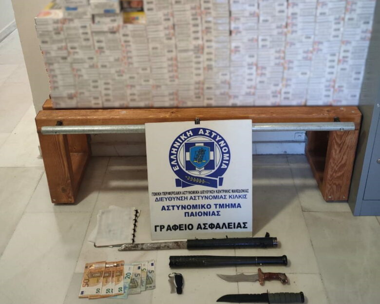 Θεσσαλονίκη: Είχε στο σπίτι και στο αυτοκίνητό του πάνω από 80.000 λαθραία τσιγάρα – Στην κατοχή του βρέθηκαν και μαχαίρια