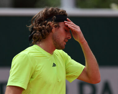 Ο Στέφανος Τσιτσιπάς στο Roland Garros