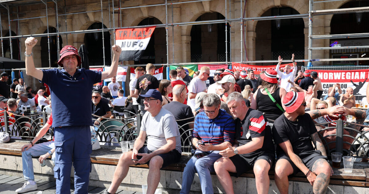 Europa League final: Grandfather with Magura attacked Manchester United fans in Bilbao