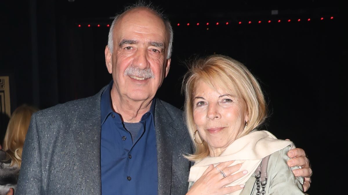 Ο Βαγγέλης Μεϊμαράκης με τη σύζυγό του, Ιωάννα Κολοκοτά