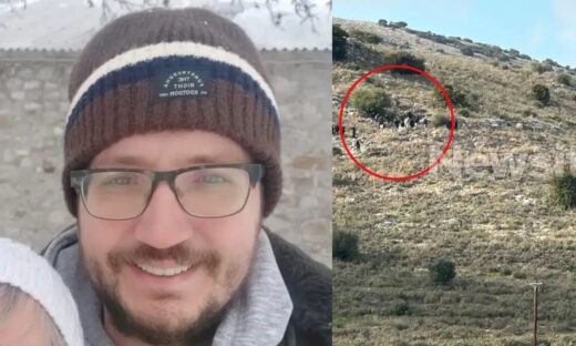 Ο Βασίλης Καλογήρου και το σημείο όπου βρέθηκε η σορός του